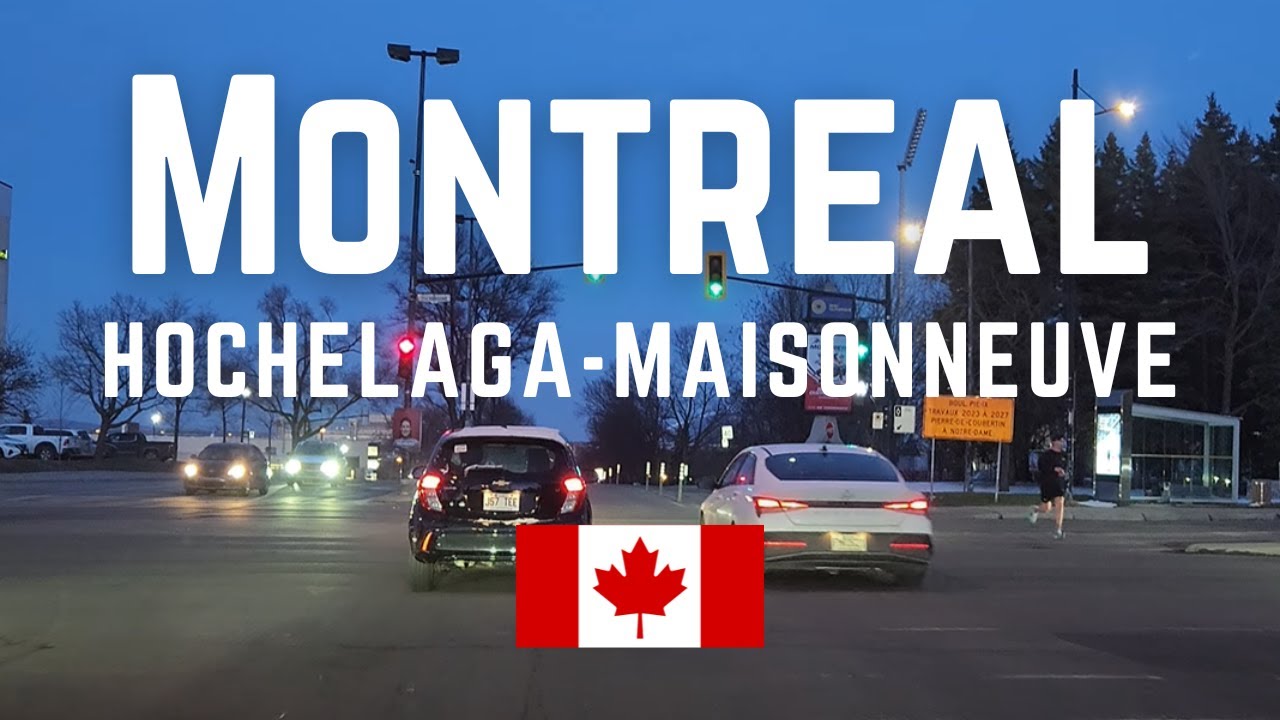 Driving in Montreal (4K) 🇨🇦 Exploring Hochelaga-Maisonneuve 🇨🇦 Viau Street 🇨🇦 #canada#montreal#2025