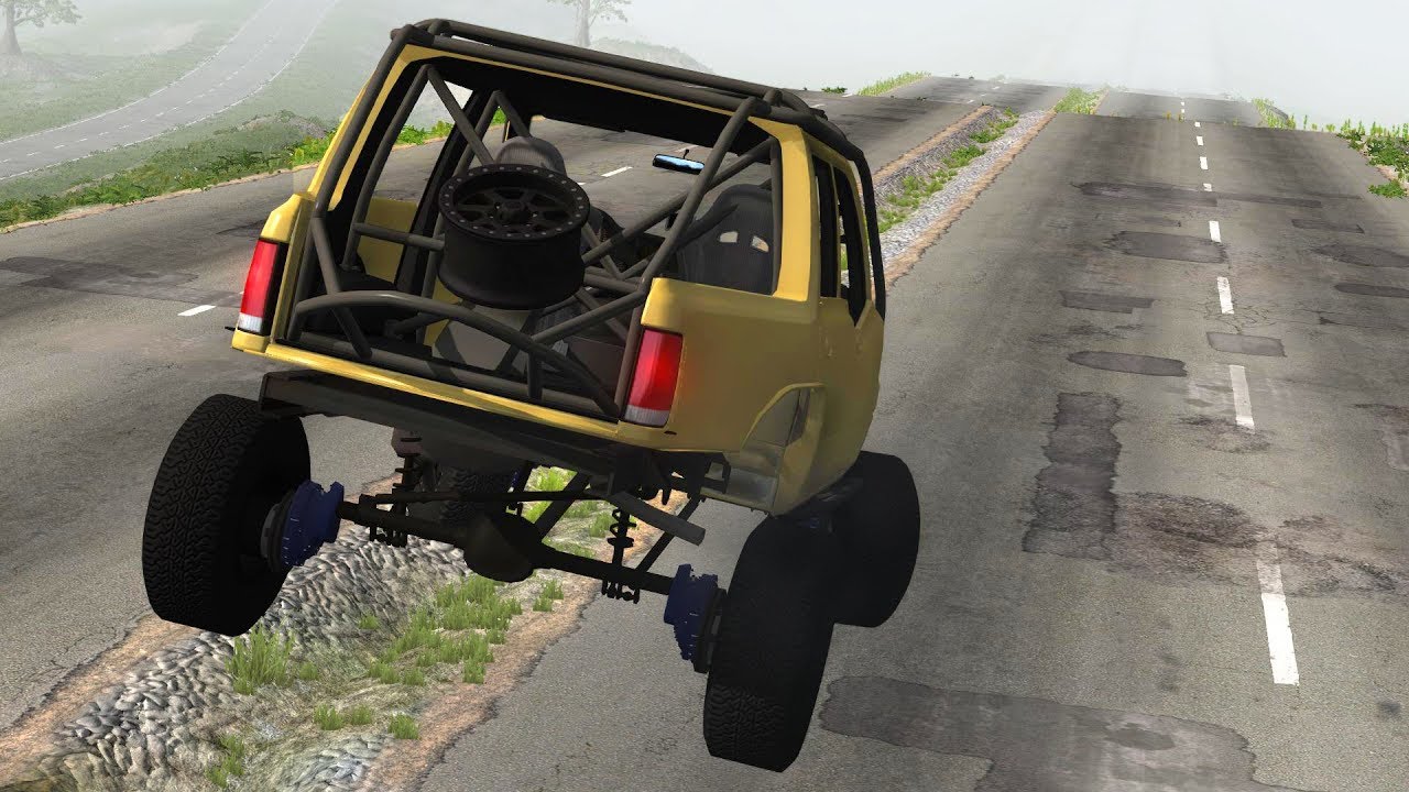 BeamNG Drive How Long Will The Car Last? Car Durability Test! #1 (BeamNG Drive)