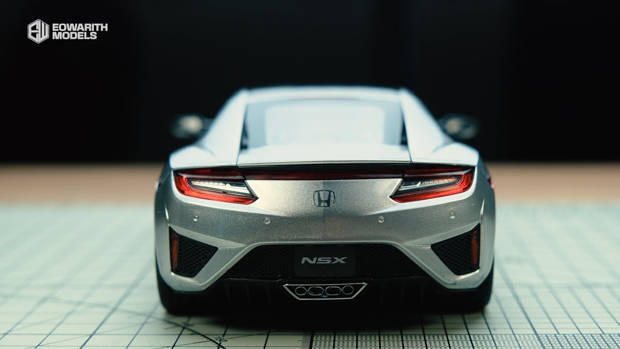 Honda NSX Tamiya 1/24 Scale - Step by Step - ASMR - Part 2