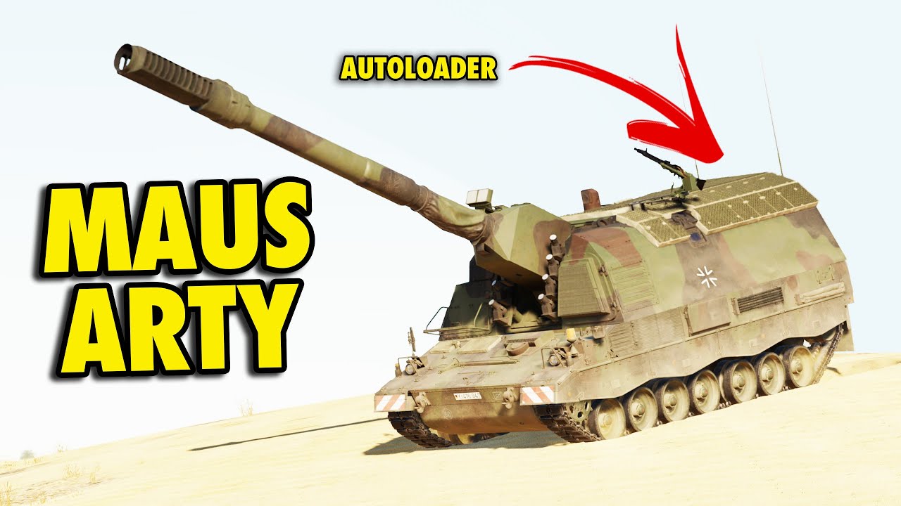 GERMAN ARTILLERY BEAST (it's insane) - PZH 2000 in War Thunder