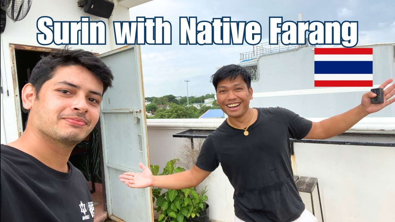 Exploring beautiful town of Surin with @NativeFarang in Issan Thailand