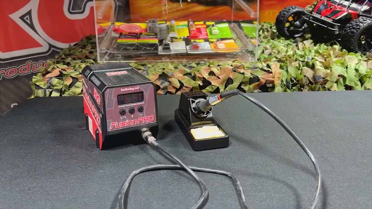 Englisch: Efficient Soldering for Model Makers – Powered by HRC Racing
