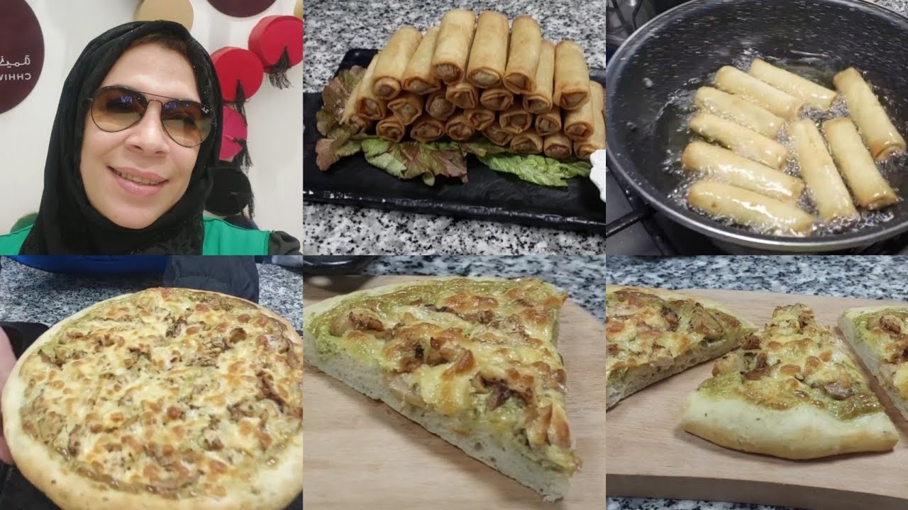 أسرع بيتزا فالعالم غير بالملعقة مع واحد السيكار أزياتيك ماشاء الله 👍🇲🇦