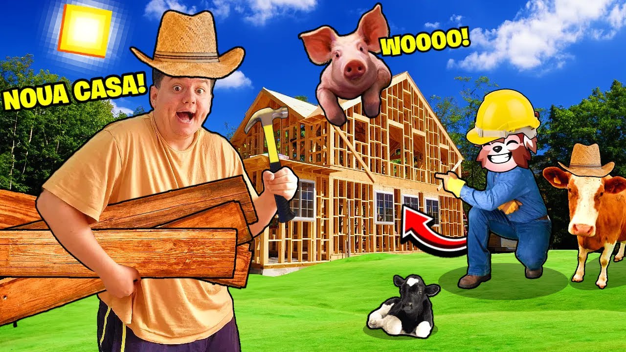 CONSTRUIM PRIMA NOASTRA CASA! Viata La Ferma