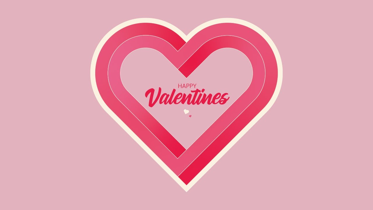 Дизайн сердечка ко Дню святого Валентина в Adobe Illustrator – Impossible Heart Effect