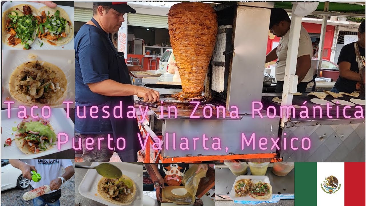 Taco Tuesday in Zona Romántic, Puerto Vallarta, Mexico
