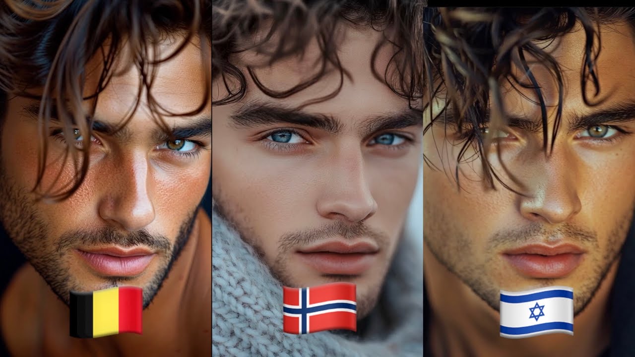 AI-Generated The Most Handsome Faces In The World 2025