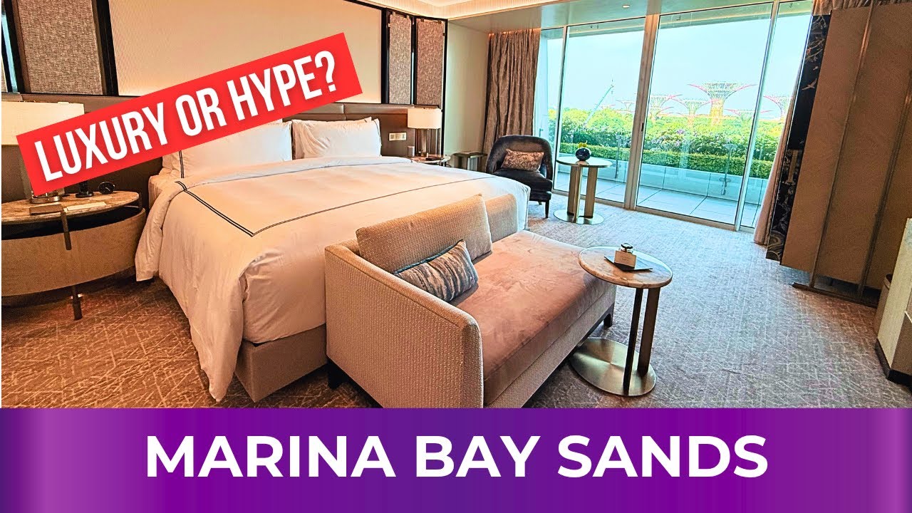 Marina Bay Sands Sands Premier King Room | Luxury Singapore Hotel Room Tour