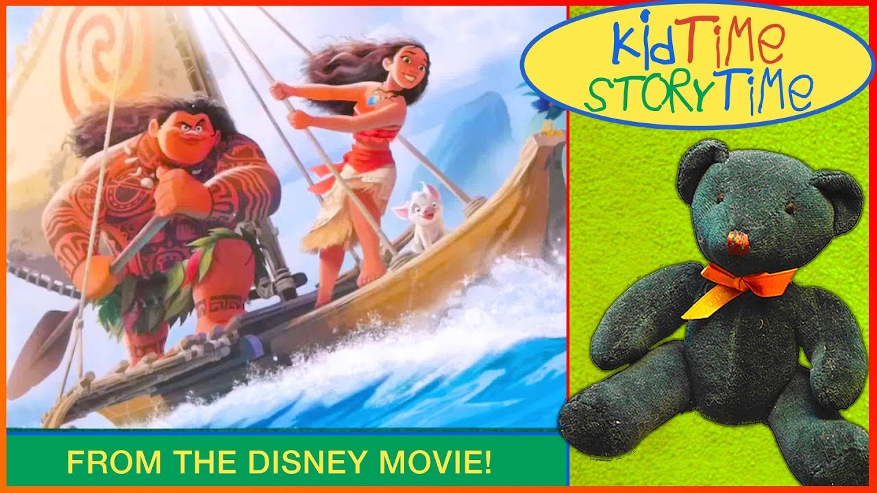 Disney's MOANA read-along StoryBook | Kids Books Read Aloud!