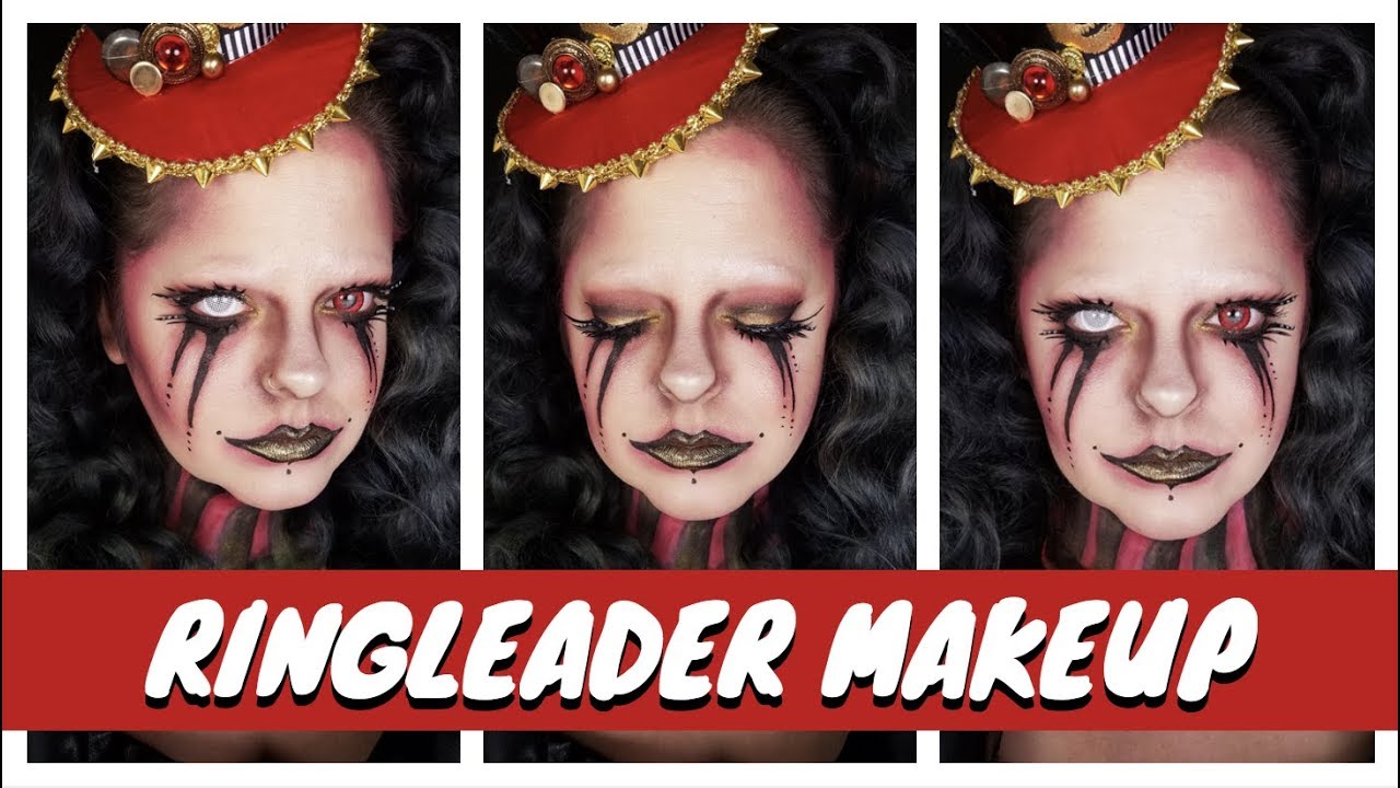 Ringleader Makeup! ~ I SHAVED MY EYEBROWS FOR THIS!~
