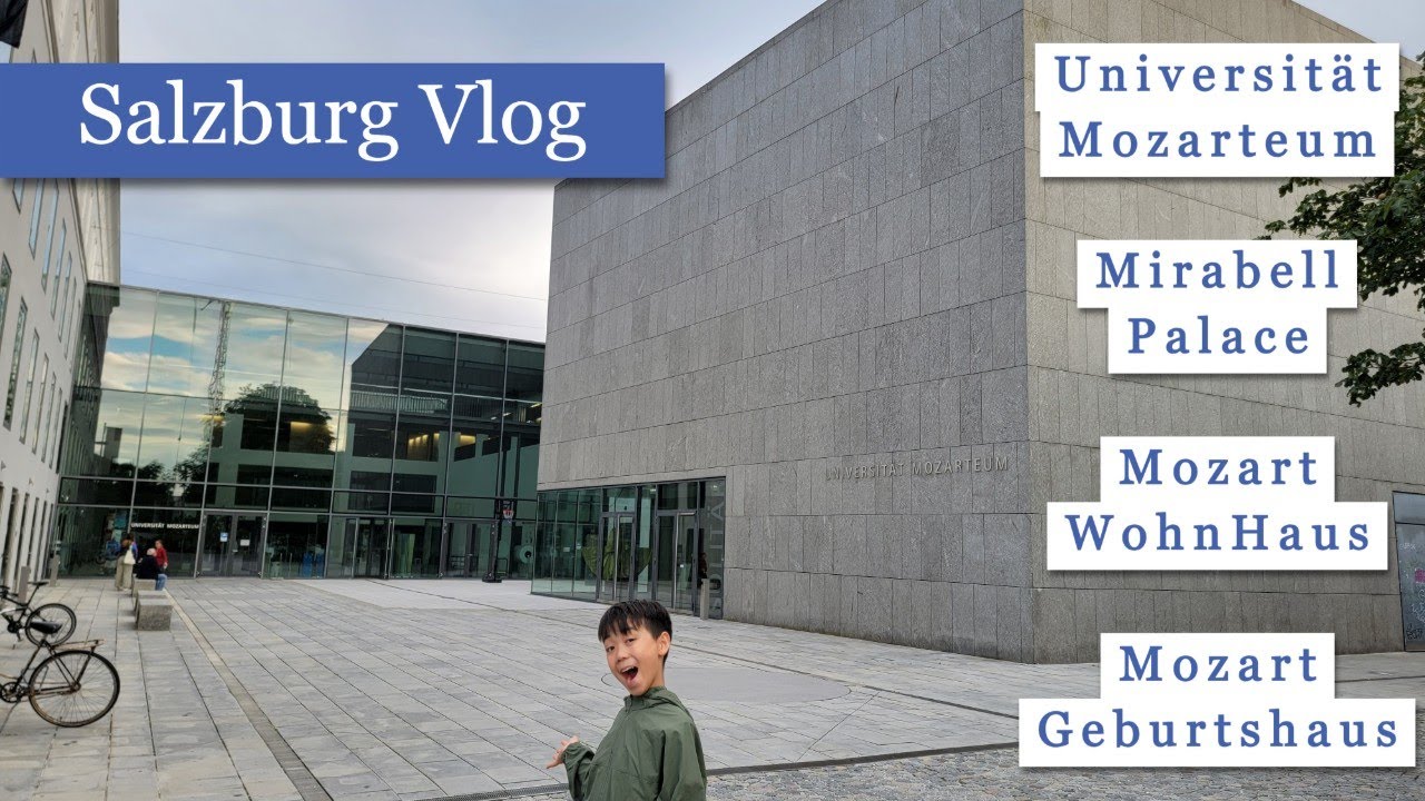 Salzburg Vlog | Universität Mozarteum|  Mirabell Palace |  Mozart WohnHaus | Mozart Geburtshaus