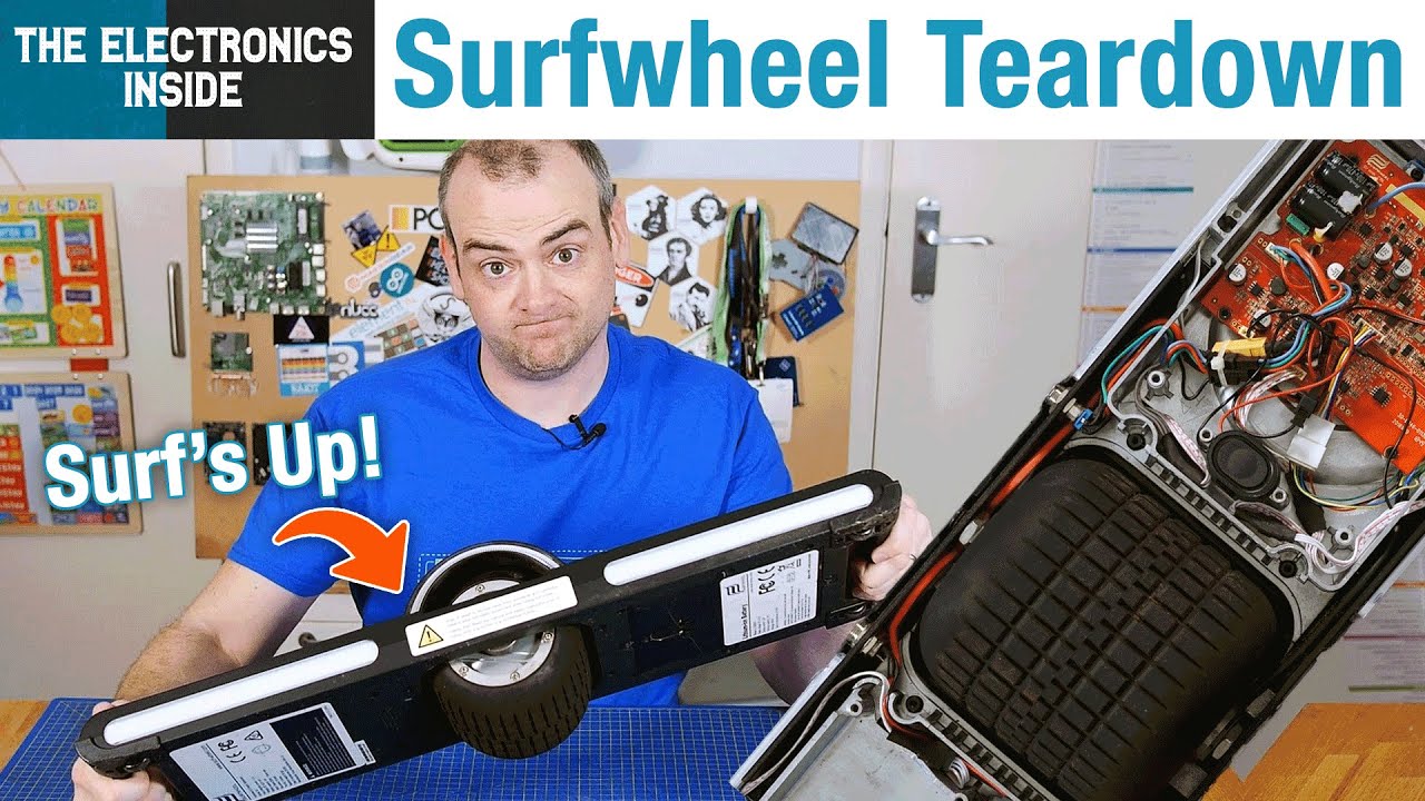 Teardown: Exploring a One-Wheeled Electronic Skateboard - The Electronics Inside