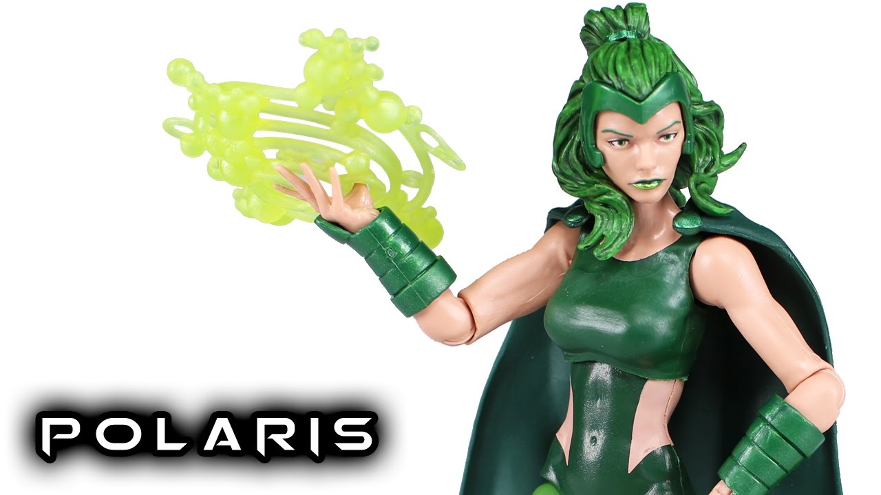 Marvel Legends POLARIS X-Men Action Figure Toy Review