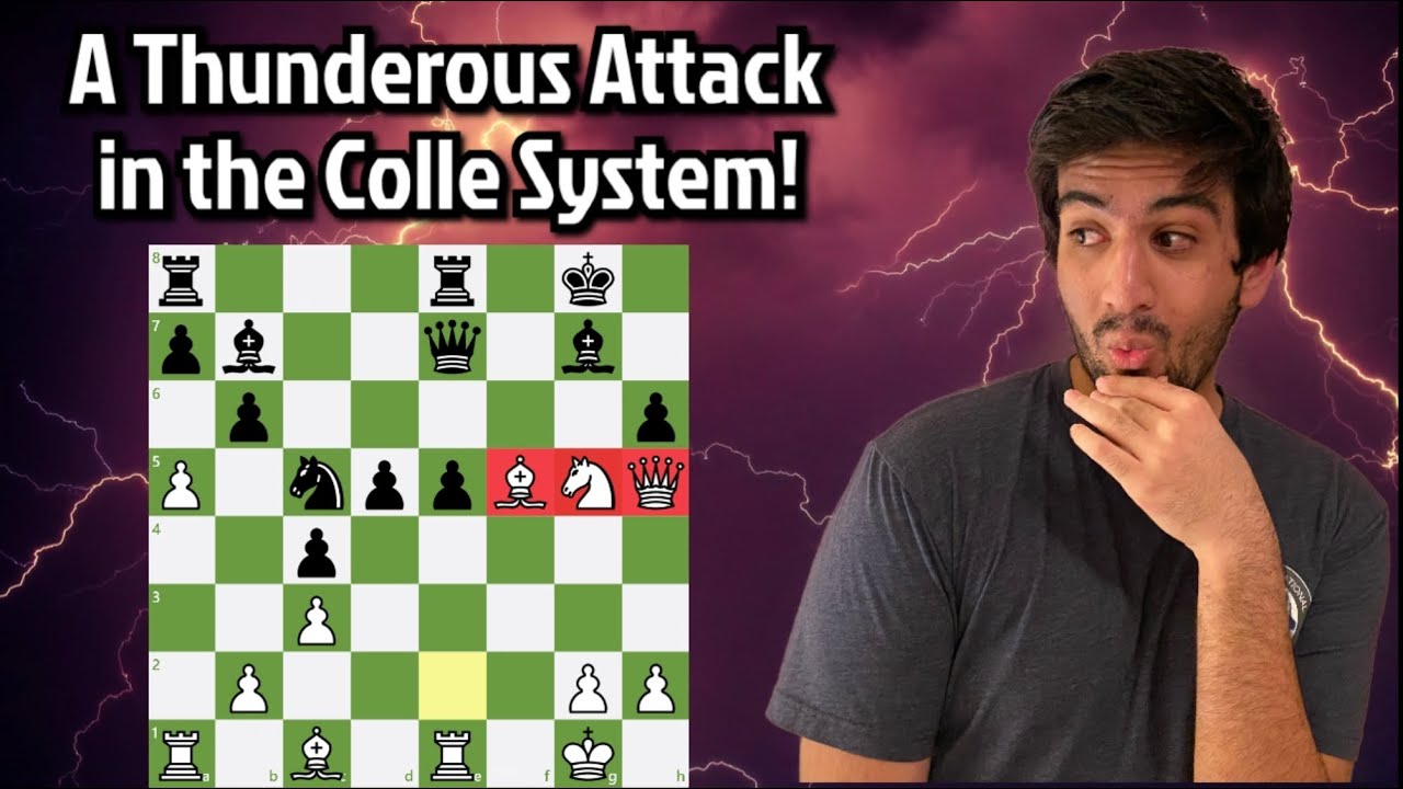 Standard Chess #5 | A THUNDEROUS Colle System Attack