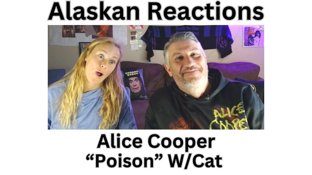 Alaskan Reactions Cat's 1st Time Reaction-Alice Cooper 