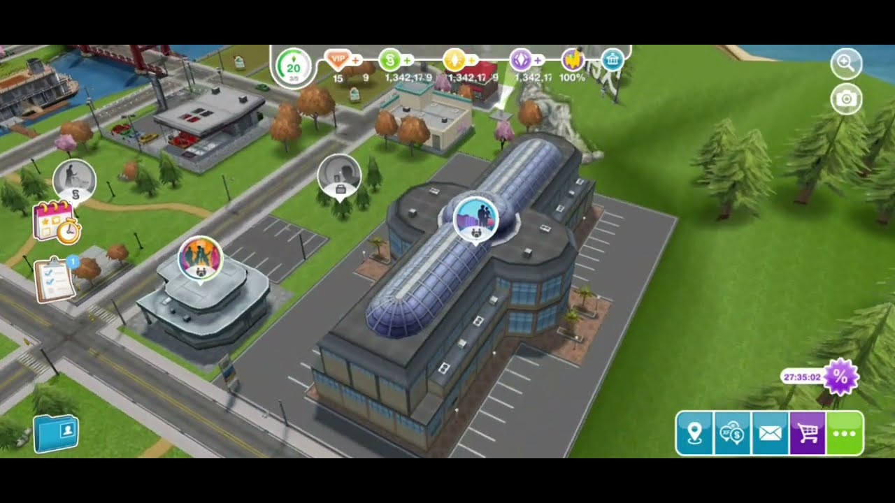 The Sims Freeplay | The Sunset Mall quest