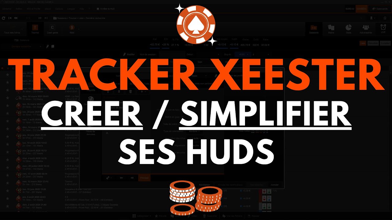 TRACKER XEESTER ♠ CREER ET SIMPLIFIER SES HUDS