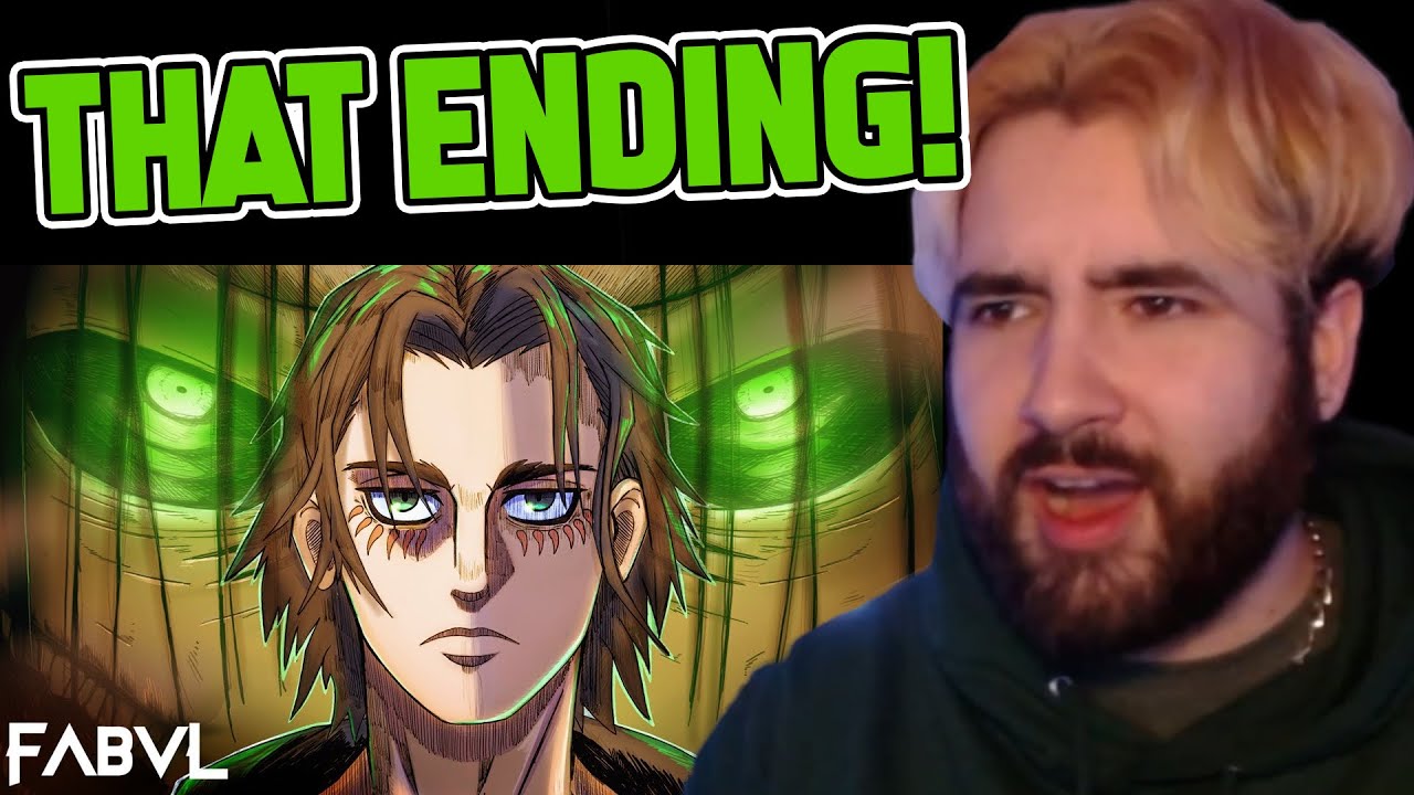 REACTION - Eren Jaeger Rap - “Let It All Burn” | FabvL [Attack On Titan]
