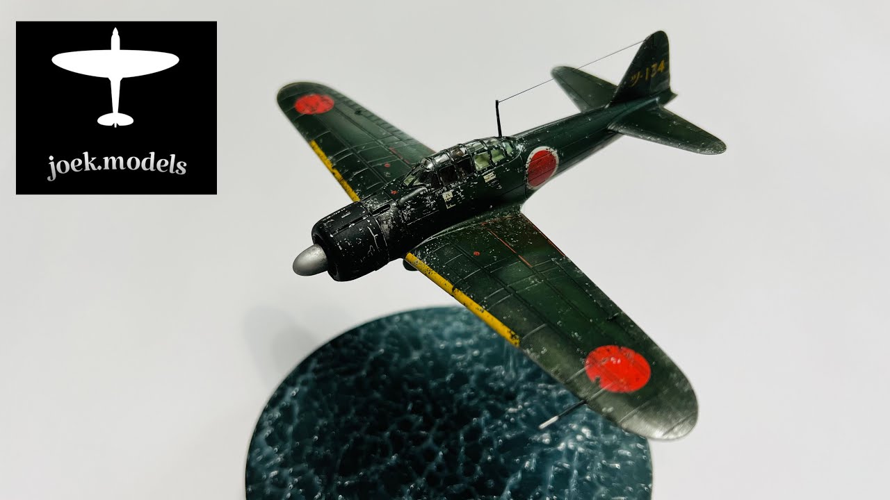 AIRFIX 1:72 A6M2b Zero Full Video Build