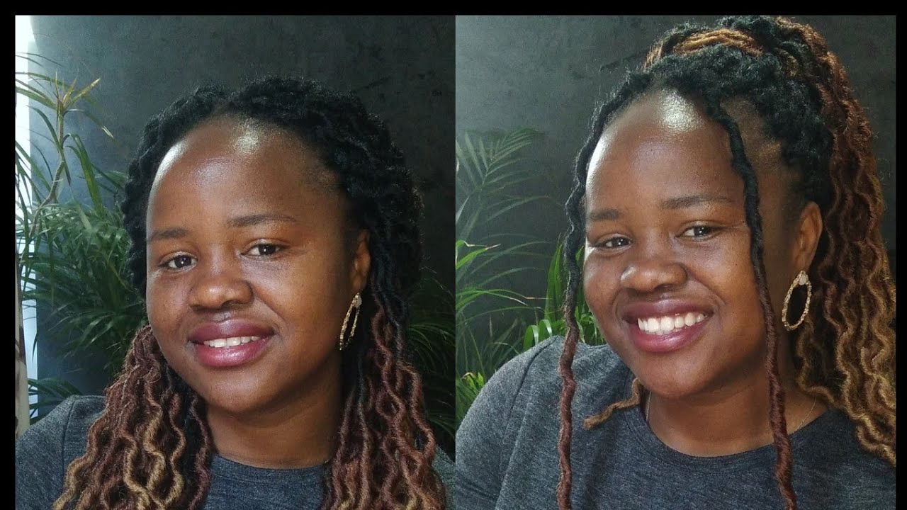 Wavy Gypsy Faux Locs Crochet Hair Extensions |Illusion Crochet |African Hairstyle |Hairstyle