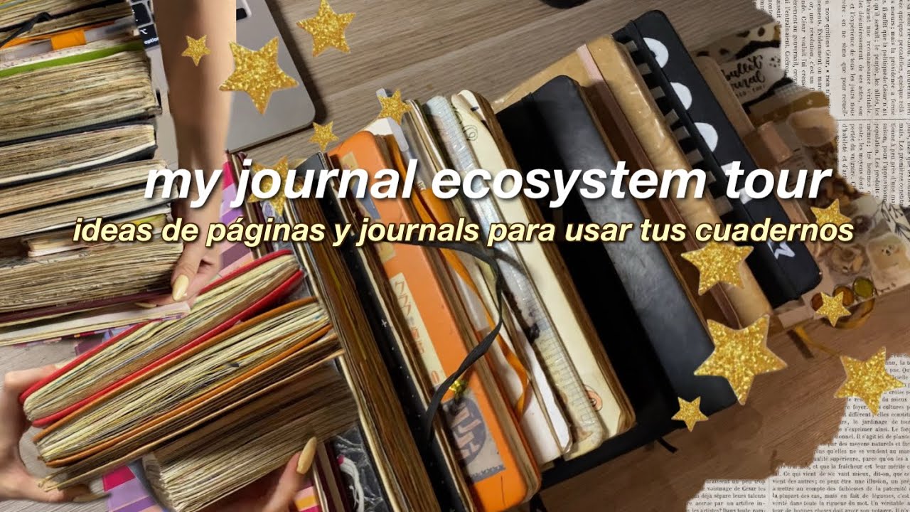 06: my journal ecosystem tour 📚🎀⭐️ ideas de paginas y journals para tus cuadernos