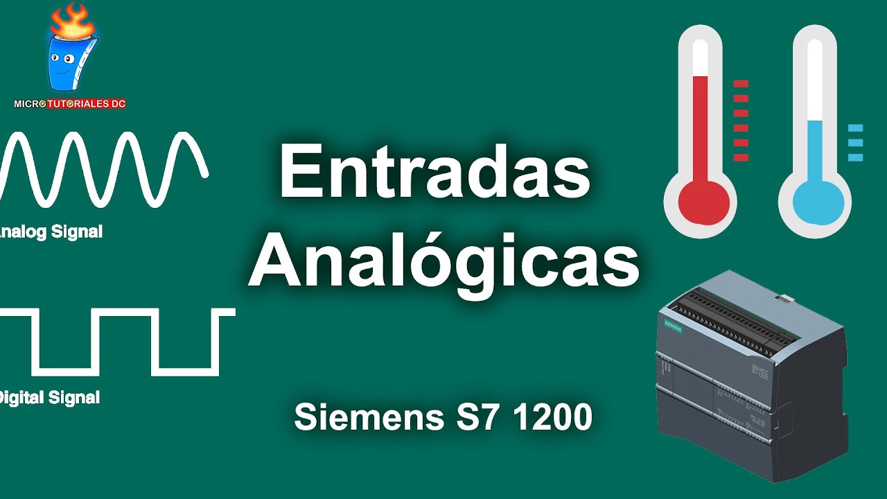 Leer entradas analógicas con un PLC  | Siemens S7 1200