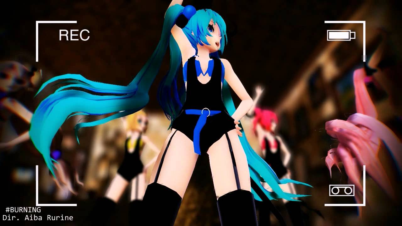 【 MMD - PV 】 BURNING 【 TDA Kemeno Girls 】 【 HD 720 】
