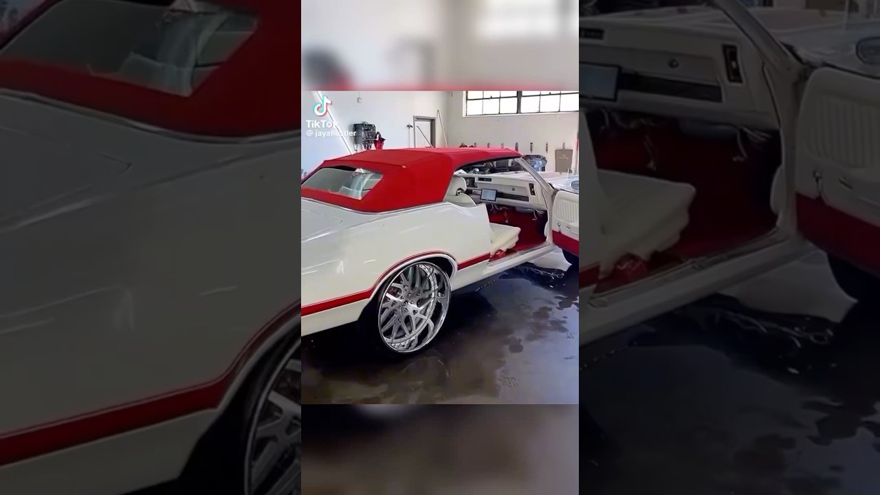 🔥 Old School Car On Forgiato RIMS!!! #oldschoolcars #rims #donk #classiccar ￼