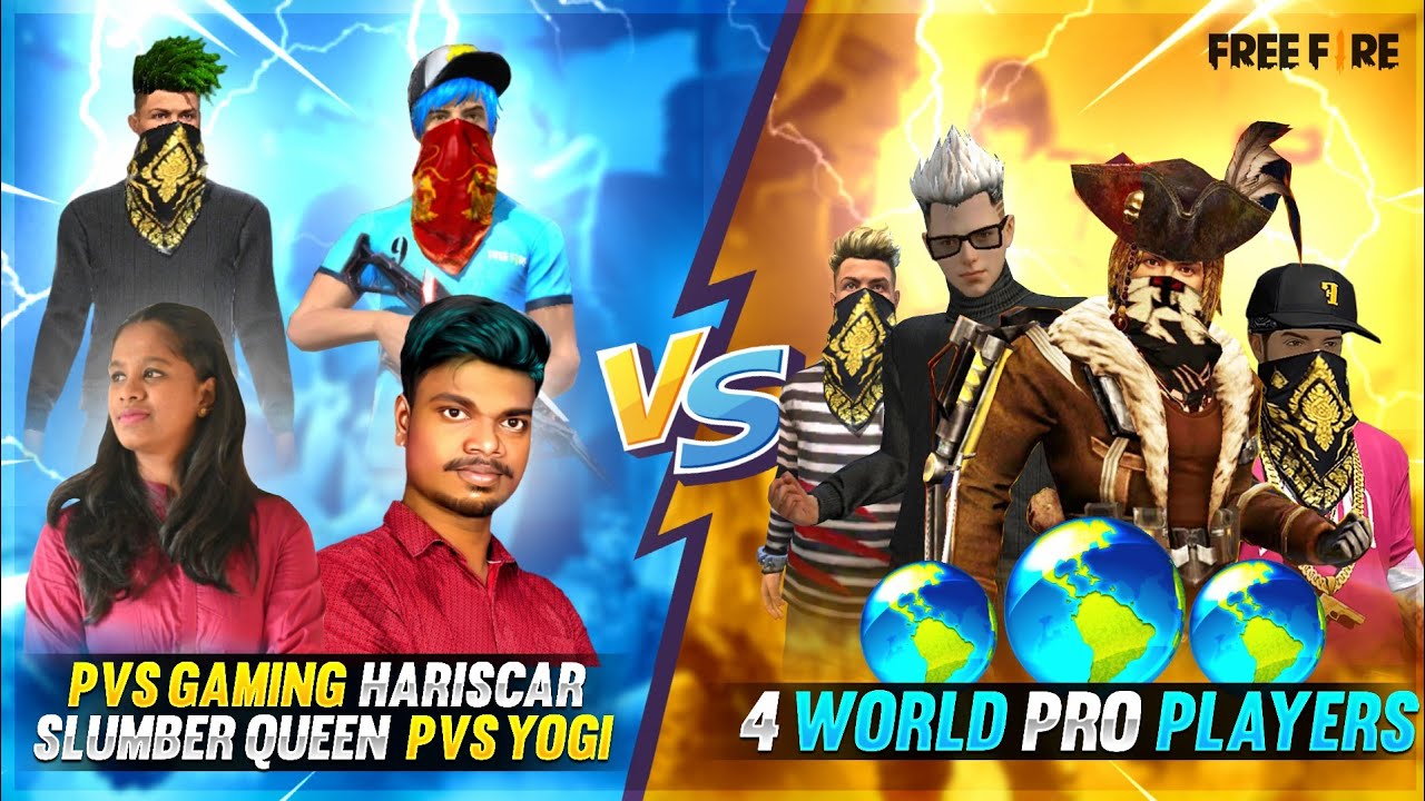 💥Facecam Reaction!! PVS x HARISCAR x Slumber Queen vs World Pro Players 🤣 Best Funny Clash Squad