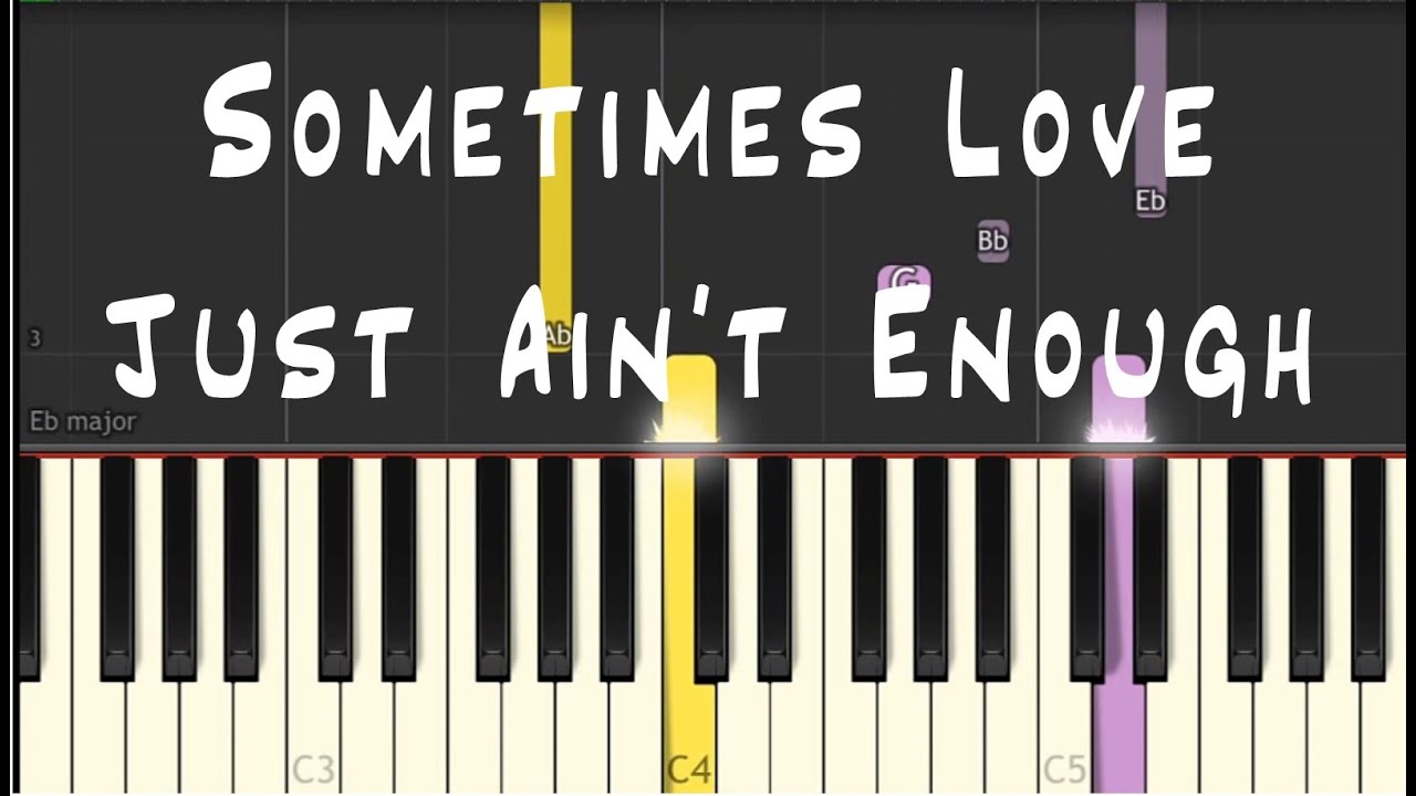 Sometimes Love Just Ain't Enough - Patty Smyth | Easy Piano Tutorial