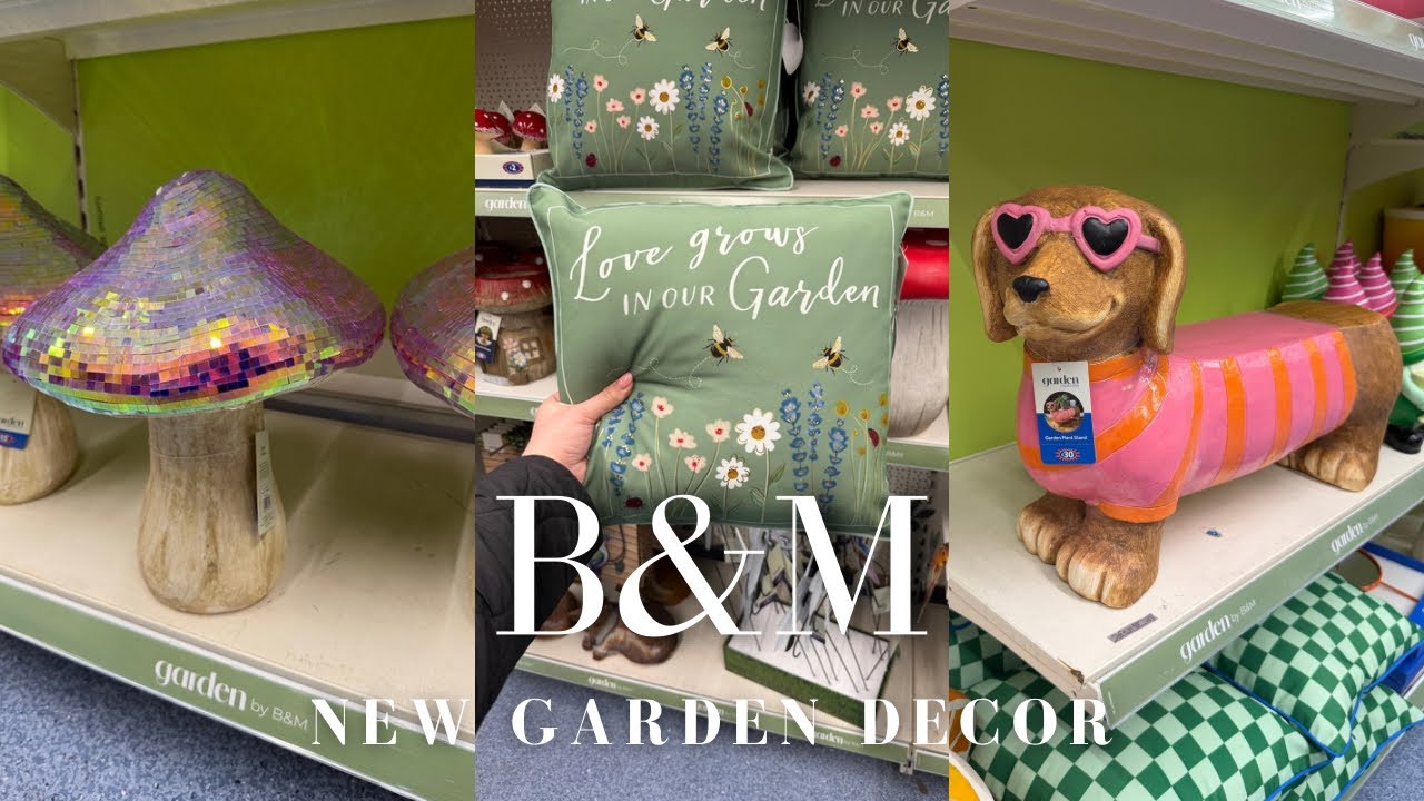 GARDEN by B&M | NEW GARDEN DECOR 🪴 