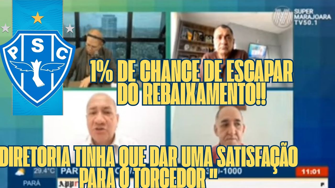 Paysandu precisa fazer na série B,o que ainda não fez na temporada,Ganhar 6 jogos seguidos!!!