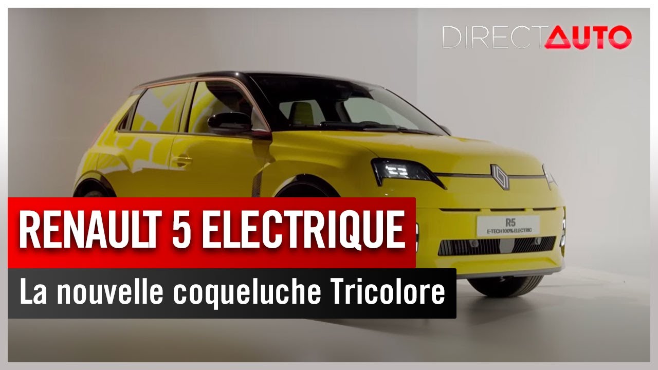 Renault 5 électrique : la nouvelle coqueluche Tricolore