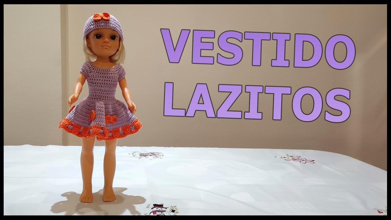 Vestido Lazitos para muñeca Nancy
