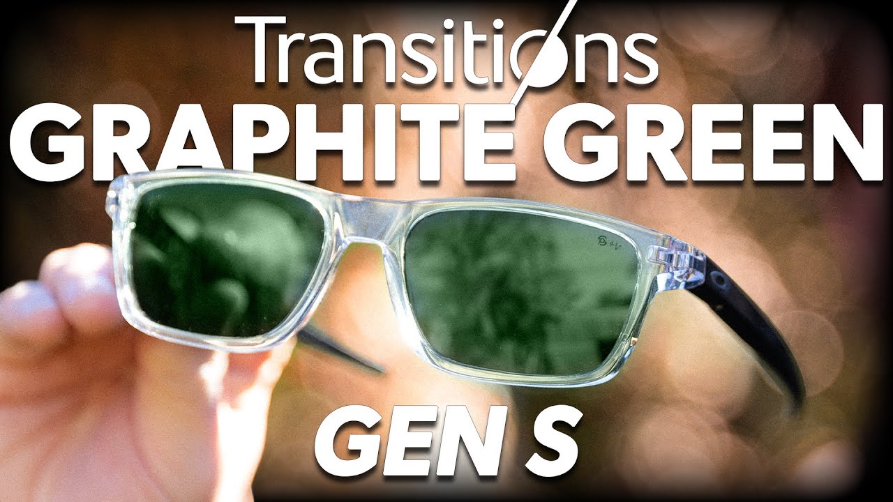 Transitions Gen S Graphite Green Lens Review!