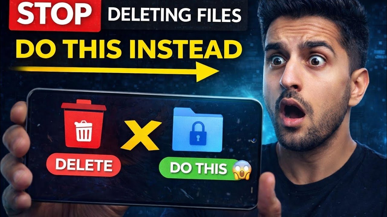 “Stop Deleting Files — Do This Instead (Android)”