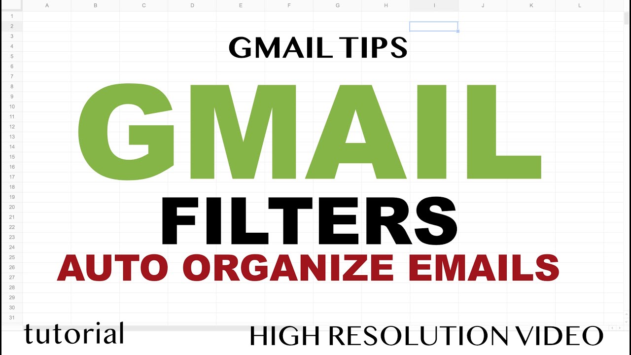 Как использовать фильтры и ярлыки Gmail для автоматического перемещения писем в нужные папки?