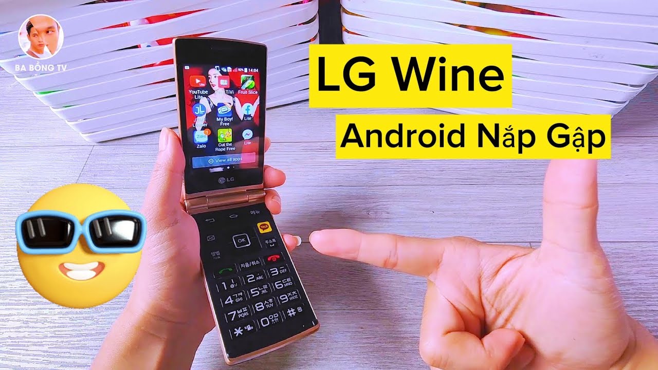 LG Wine Điện Thoại Android Nắp Gập Quá Tuyệt Vời #lg