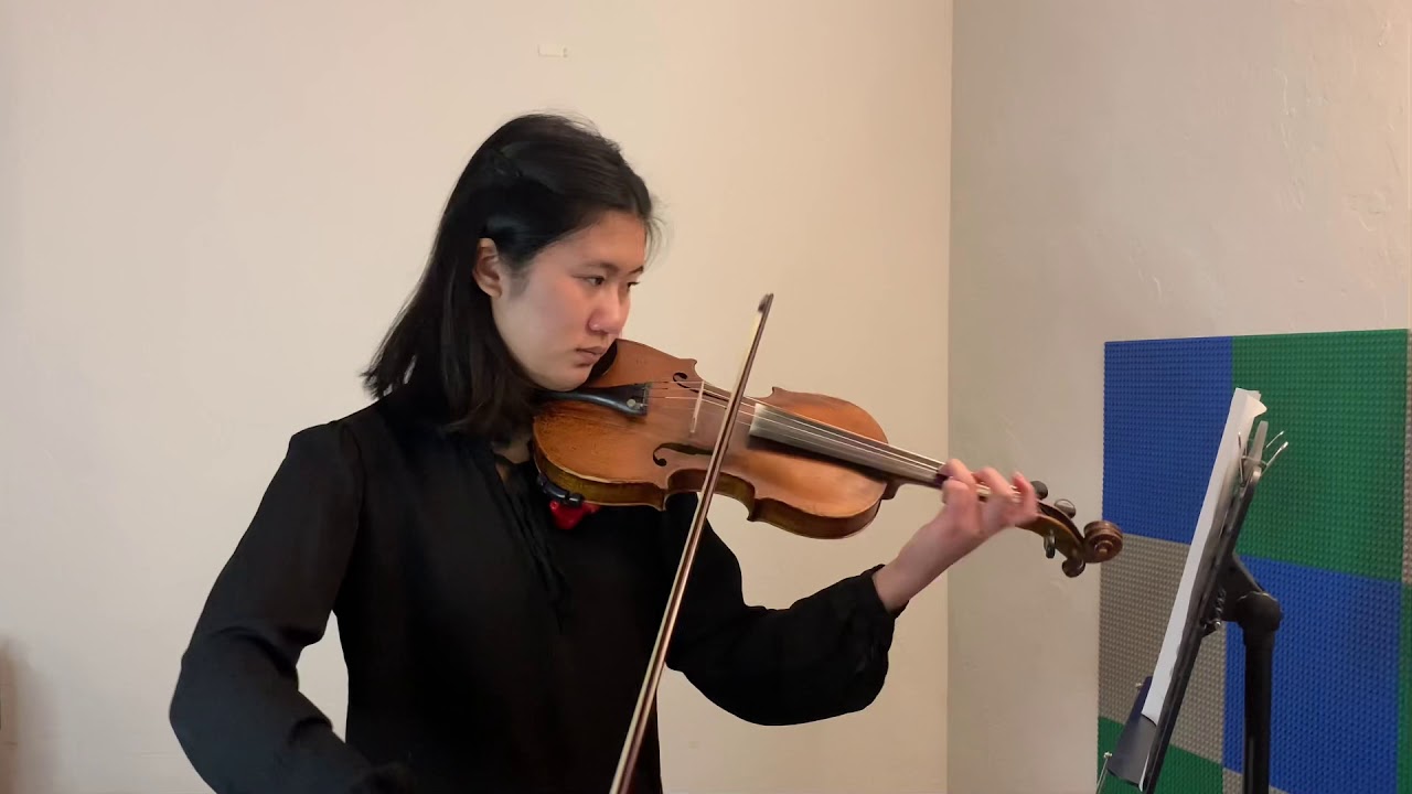 Telemann - Fantasie No. 9 Violin Solo