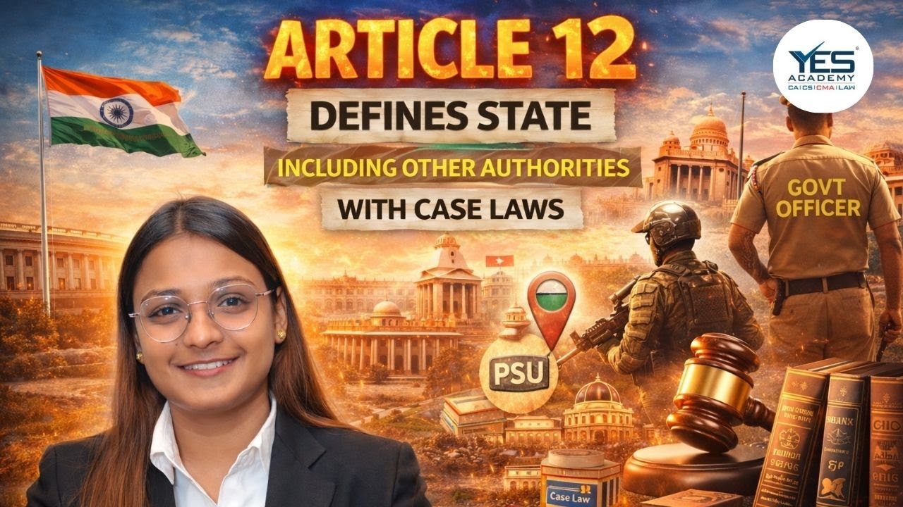 State under Article 12 |Other authorities with cases | Part III of the  Constitution|Adv. Suchi Goel