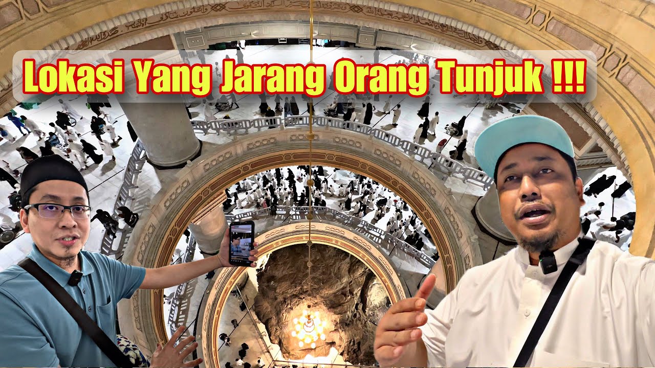 Rare di MasjidilHaram !!! Lokasi Yang Jarang Di Bukak Untuk Orang Awam Hanya Di Bulan Ramadan Haji