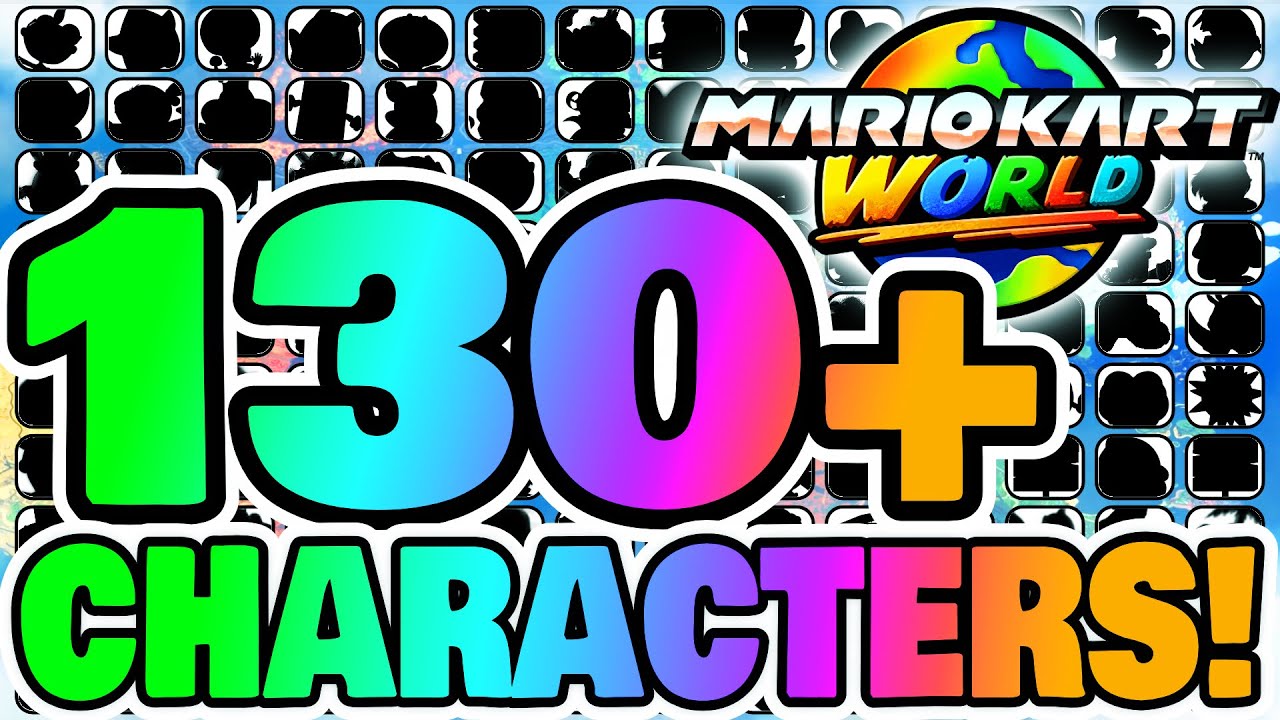 Что, если бы в Mario Kart World было НЕОГРАНИЧЕННОЕ количество персонажей?!