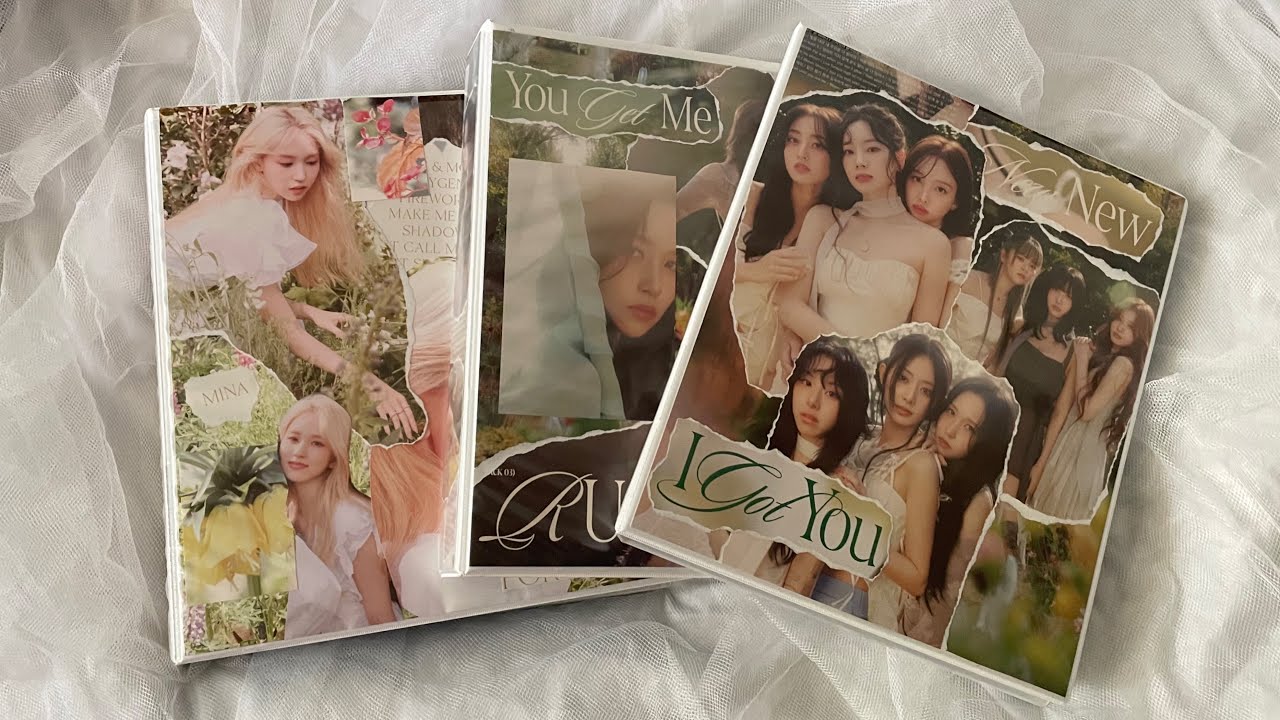 ୨୧ my binder tour | twice & mina ୨୧