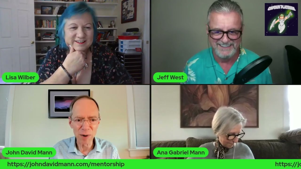 The Dynamic Blue-O Show with special guest John David Mann & Ana Gabriel Mann