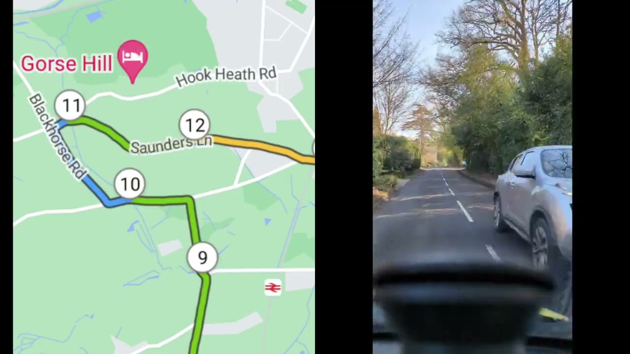 Surrey Half 2023 Course Recce - 13.1 miles in 9 minutes!