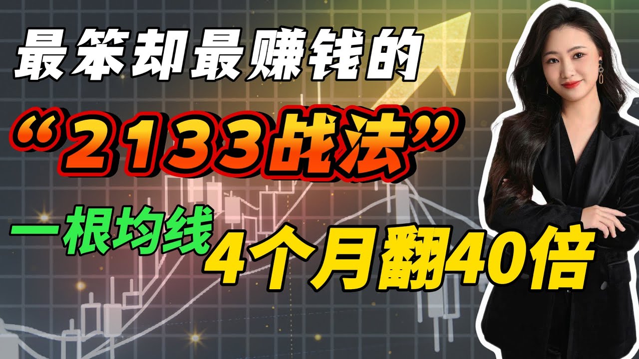【交易大师技术】均线怎么看？手把手教你“2133战法”：1根均线看穿主力意图，拒绝一买就跌！炒股入门必看盈利系统 |炒股教学|股票入门|21日均线|技术分析|特斯拉| Demi财经学妹