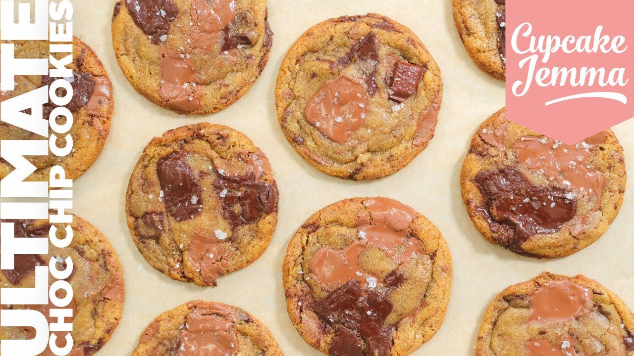 My ULTIMATE Chewy Chocolate Chip Cookie Recipe | Cupcake Jemma