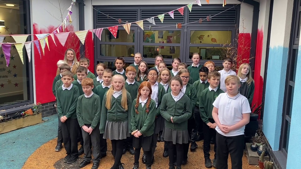 On the seventh day of Christmas, Class seven gave to me...