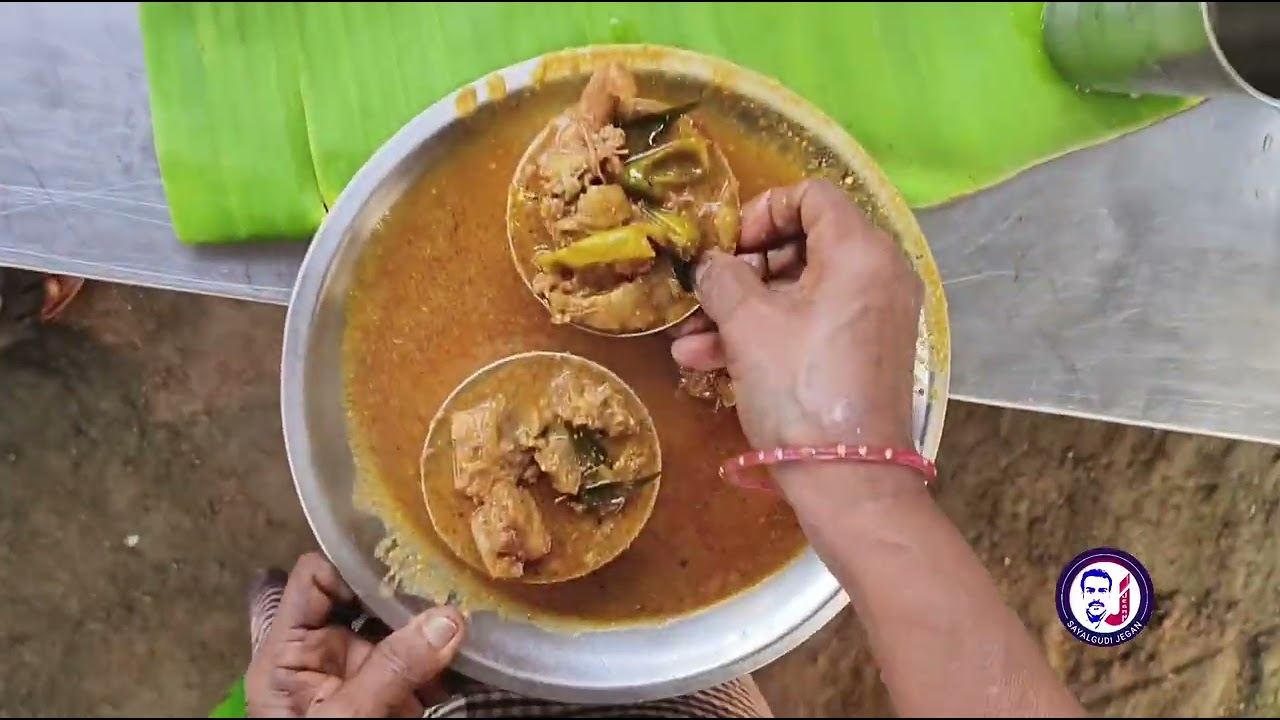 கிராமத்து ருசியான கறிக்குழம்பு சாப்பாடு /Village Tasty Food Life /Sayalgudi Jegan 