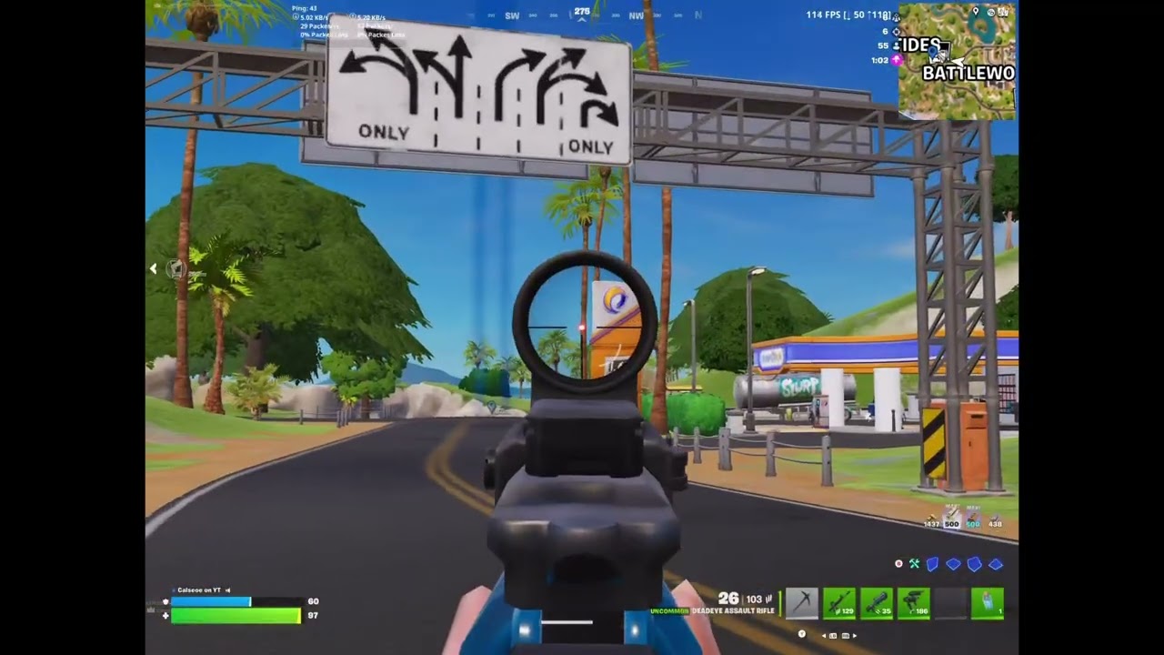 Calseoe ￼ returns to Fortnite (chapter 7)